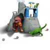 Schleich dinosauro campo base della spedizione al vulcano multicolore 42564