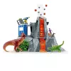 Schleich dinosauro campo base della spedizione al vulcano multicolore 42564