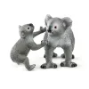 Schleich WILD LIFE Koala madre con cucciolo 42566 grigioverde