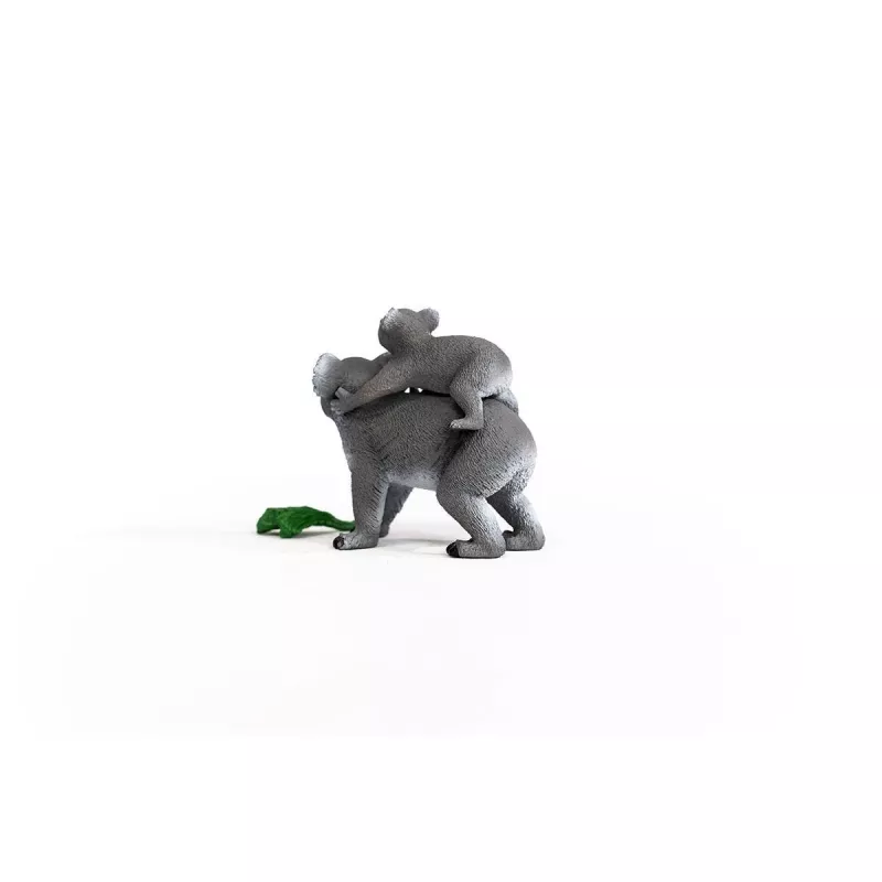 Schleich WILD LIFE Koala madre con cucciolo 42566 grigioverde