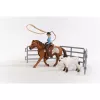 schleich Cowgirl Team Roping Fun, 3 anni, multicolore