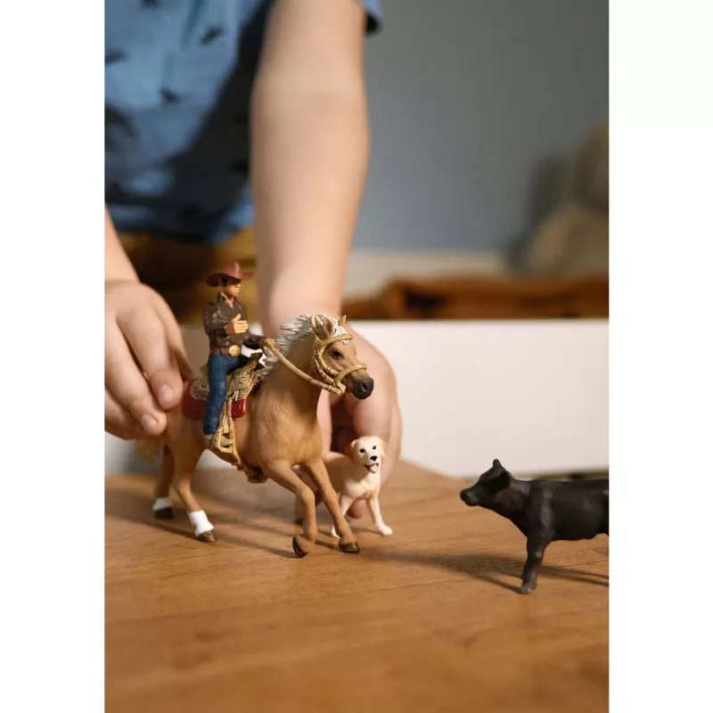 schleich Western Riding Adventures, 3 anni, multicolore