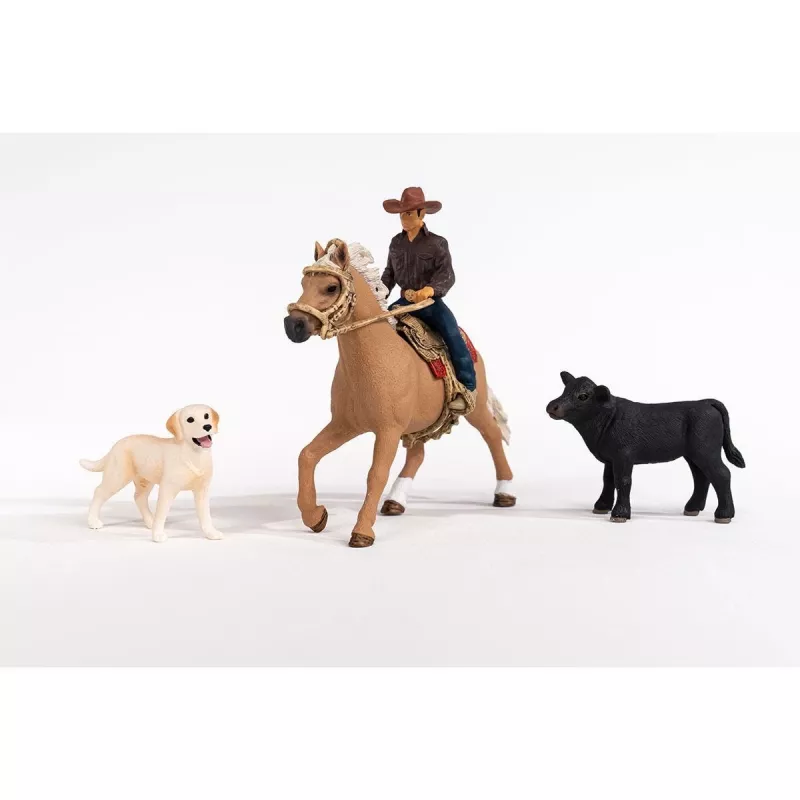 schleich Western Riding Adventures, 3 anni, multicolore
