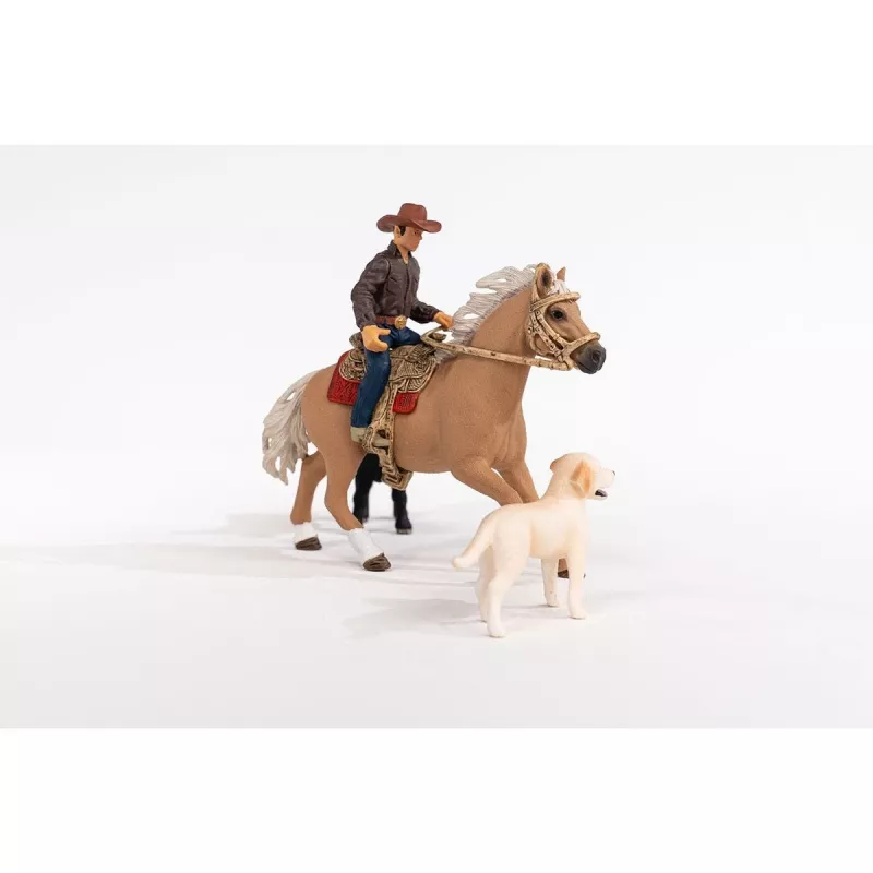 schleich Western Riding Adventures, 3 anni, multicolore