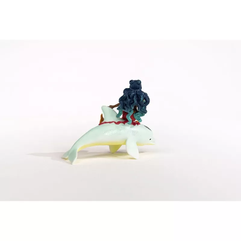 schleich Isabelle auf dem Delfin, 5 anni, multicolore