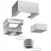 Set ricircolo per cappa aspirante Siemens LZ11FXC56, acciaio inox, 4,2 kg, 1 pezzo
