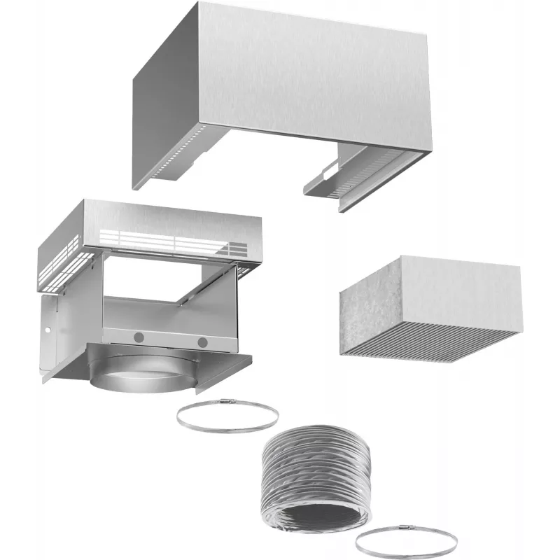 Set ricircolo per cappa aspirante Siemens LZ11FXC56, acciaio inox, 4,2 kg, 1 pezzo
