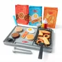 Melissa & Doug Flip & Fry set da gioco griglia con cibo giocattolo a cambio colore Water WOW!, giocattolo prescolare da 3 anni