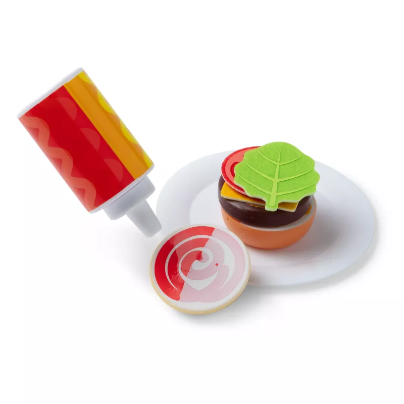 Melissa & Doug Flip & Fry set da gioco griglia con cibo giocattolo a cambio colore Water WOW!, giocattolo prescolare da 3 anni
