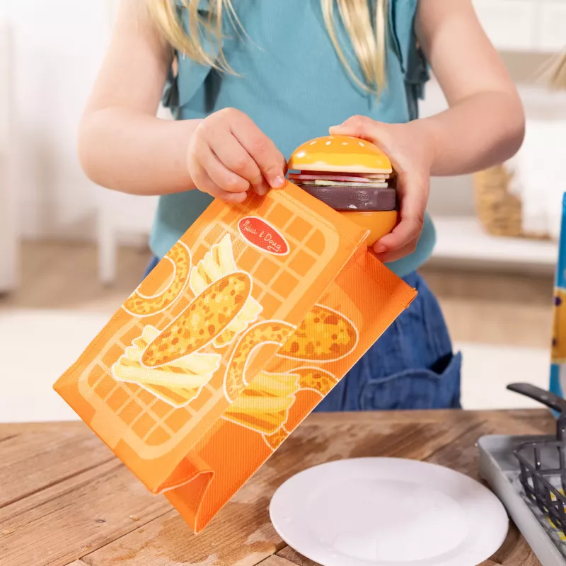 Melissa & Doug Flip & Fry set da gioco griglia con cibo giocattolo a cambio colore Water WOW!, giocattolo prescolare da 3 anni