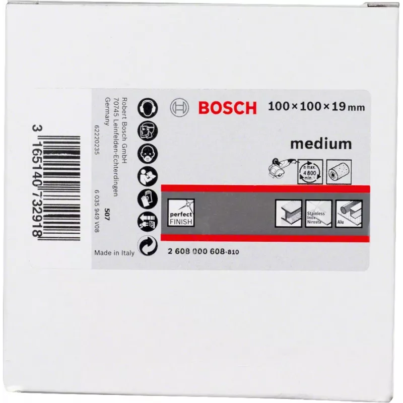 Bosch 2 608 000 608 accessorio per levigatura 1 pezzo testina di levigatura