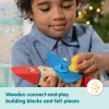Melissa & Doug Blockables Veicoli set di costruzioni in legno, 54 pezzi, 6074902