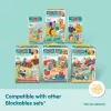 Melissa & Doug Blockables Veicoli set di costruzioni in legno, 54 pezzi, 6074902