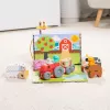 Melissa & Doug MDT BBN Blockables Farm GML, 2 anno/i, 56 pezzi, plastica, legno