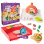 Kinetic Sand, SquishPizza set da gioco forno per pizza che lievita, regali creativi di Pasqua, include 1 lb di sabbia modellabile e 5 utensili, cibo giocattolo artigianato giocattolo per bambini