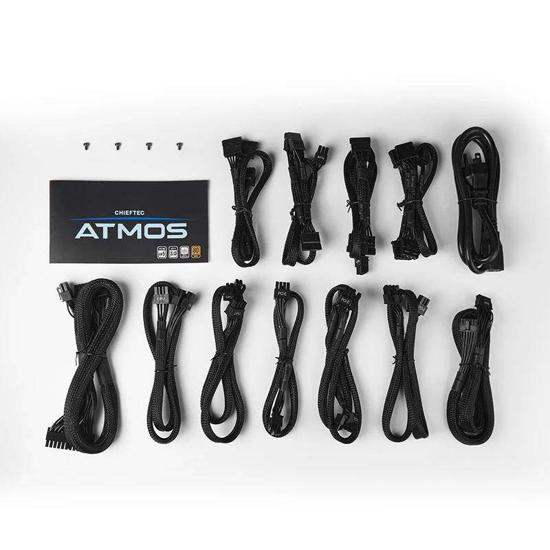 Chieftec Atmos alimentatore 850 W 20+4 pin ATX ATX nero