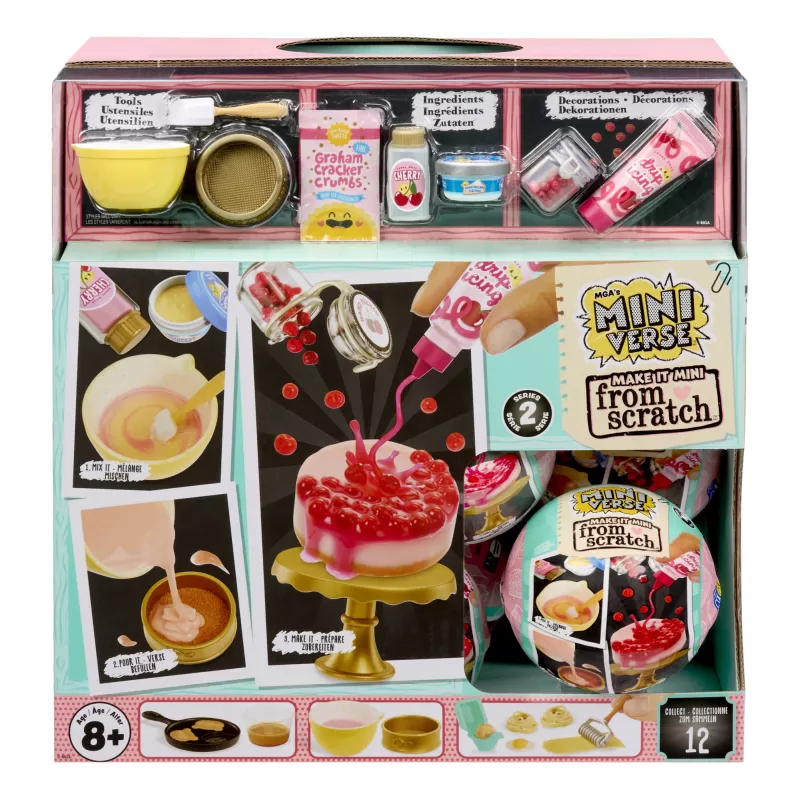 Miniverse Make It Mini From Scratch Series 2, 8 anni, multicolore, plastica
