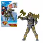 Action figure Superman Hammer of Boravia 6 pollici, stile film, include 2 accessori, oro/grigio