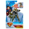 Action figure Superman Hammer of Boravia 6 pollici, stile film, include 2 accessori, oro/grigio