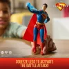 DC Comics, SUPERMAN action figure Epic Strike, 15 cm, stile autentico del film, include 2 accessori, giocattolo per bambini e bambine da 4 anni