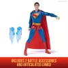 DC Comics, SUPERMAN action figure Epic Strike, 15 cm, stile autentico del film, include 2 accessori, giocattolo per bambini e bambine da 4 anni