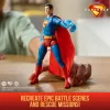 DC Comics, SUPERMAN action figure Epic Strike, 15 cm, stile autentico del film, include 2 accessori, giocattolo per bambini e bambine da 4 anni