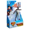 DC Comics, SUPERMAN, Mr. Terrific, action figure Epic Strike, 15 cm, design autentico del film, include 2 accessori, giocattolo per bambini e bambine da 4 anni