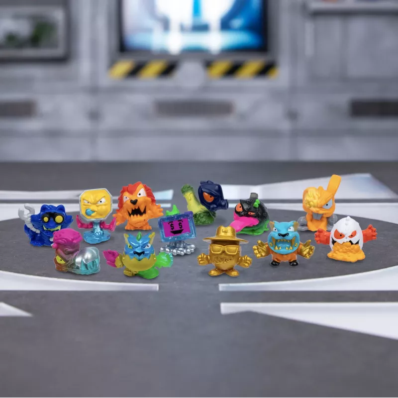 Moose Toys MrBeast Lab Swarms II Atomic confezione da 12, 5 anni, multicolore