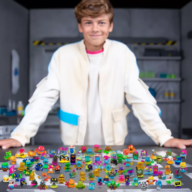 Moose Toys MrBeast Lab Swarms II Atomic confezione da 12, 5 anni, multicolore