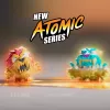 Moose Toys MrBeast Lab Swarms II Atomic confezione da 12, 5 anni, multicolore