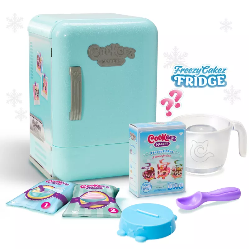 Moose Toys Cookeez Makery Freezy Cakez, bambino/bambina, 5 anni, con suono
