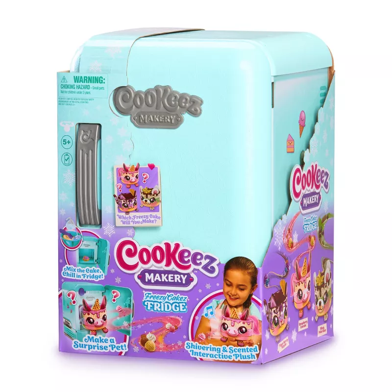 Moose Toys Cookeez Makery Freezy Cakez, bambino/bambina, 5 anni, con suono