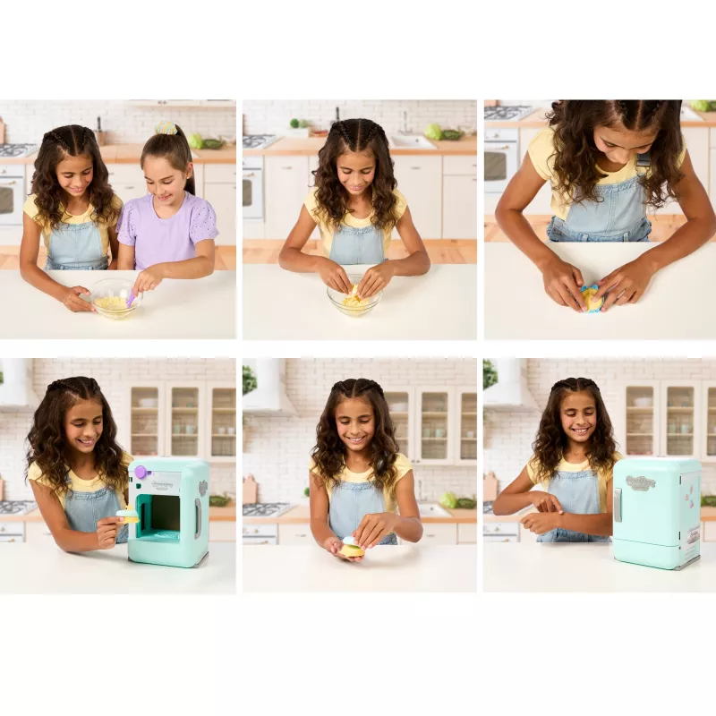 Moose Toys Cookeez Makery Freezy Cakez, bambino/bambina, 5 anni, con suono