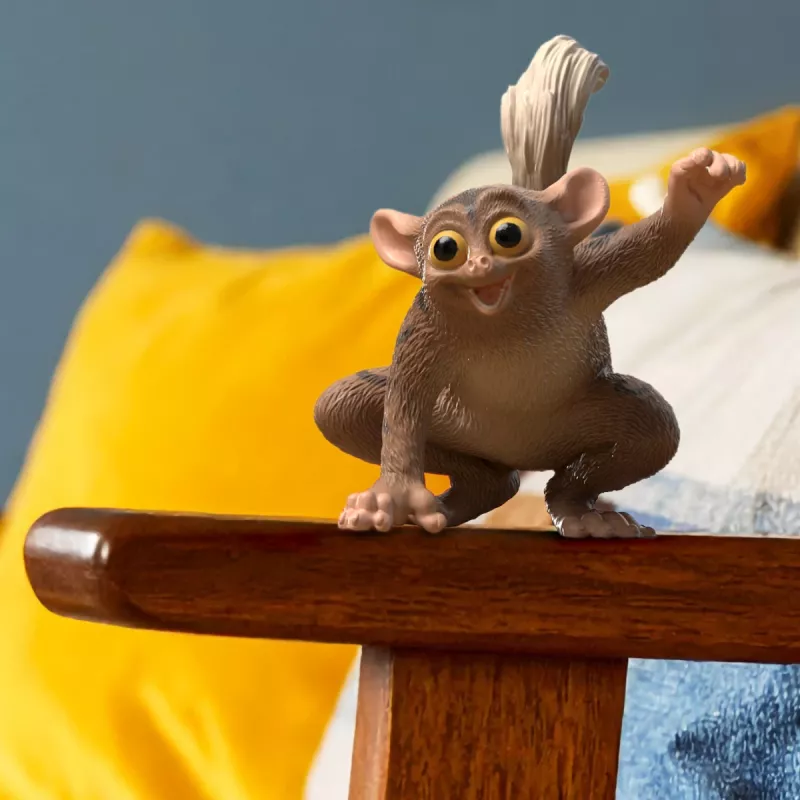 schleich Fitzgeraldo il tarsio, 3 anno/i, multicolore, plastica