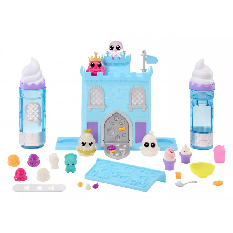 MGA Entertainment DohKins Ice Cream Castle 123095 set di gioco con pasta da modellare, da 3 anni