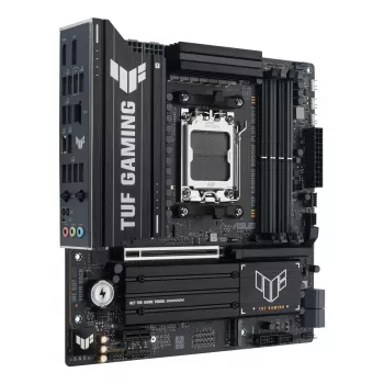 Scheda madre ASUS TUF GAMING B850M-PLUS WIFI7 micro ATX, AMD B850, socket AM5, DDR5, 4 DIMM, 256GB, Wi‑Fi 7, LAN 2,5Gb