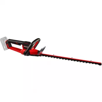 Tagliasiepi a batteria EINHELL GP-CH 18/50 Li BL-Solo — piattaforma batteria 18V, lama 50 cm
