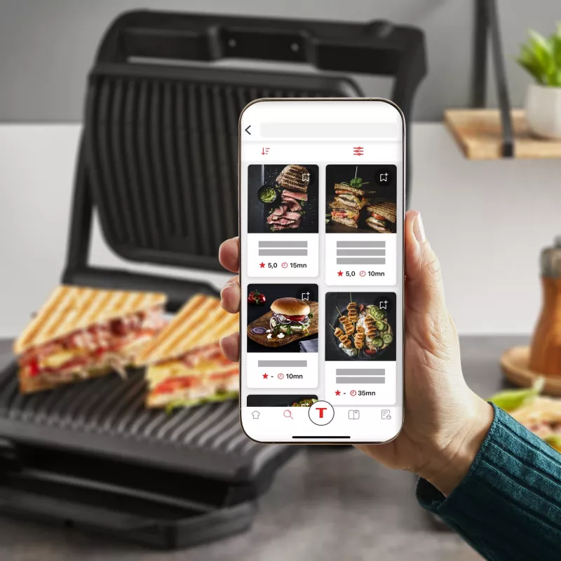 Griglia di contatto Tefal OptiGrill + GC717810