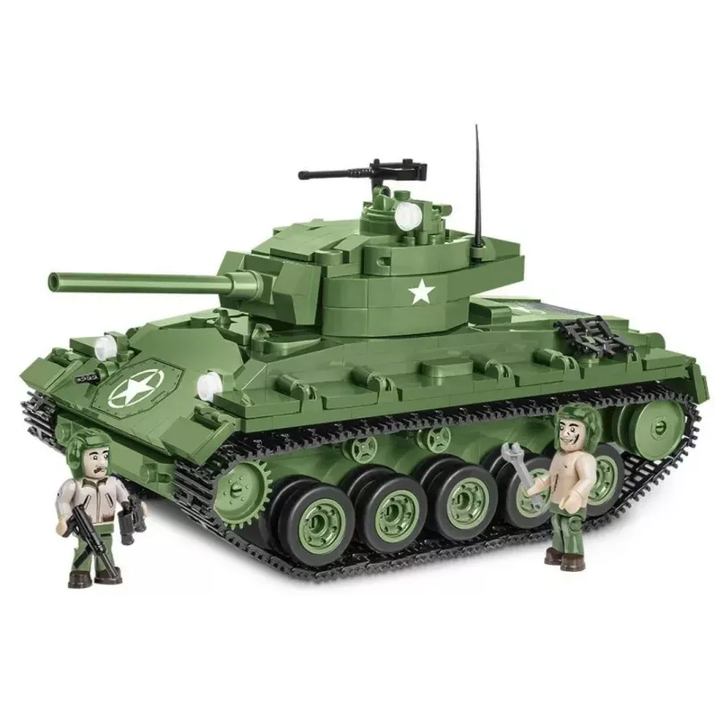 Mattoncini carro armato Cobi M24 Chaffee modello in scala 1:35, Cobi-2543