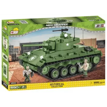 Mattoncini carro armato Cobi M24 Chaffee modello in scala 1:35, Cobi-2543