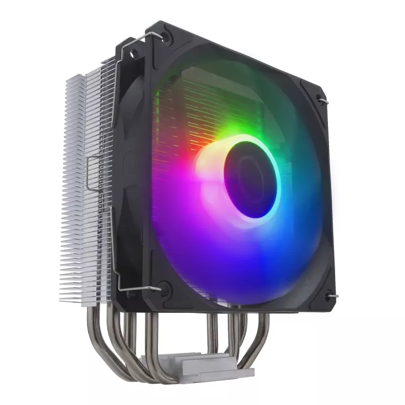 Dissipatore ad aria Cooler Master Hyper 212 Spectrum V3 12 cm nero argento