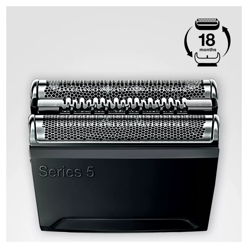 Braun Series 5 52B testina di ricambio per rasoio elettrico – nero