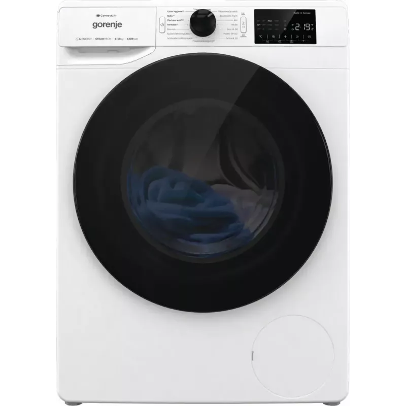 Lavatrice Gorenje WPNEI14A2TS a carica frontale 10 kg 1400 giri/min nero, bianco