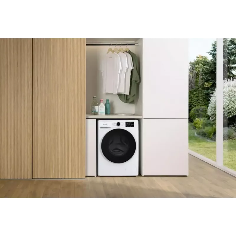 Lavatrice Gorenje WPNEI14A2TS a carica frontale 10 kg 1400 giri/min nero, bianco