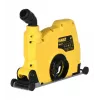 DeWALT DWE46229-XJ protezione per smerigliatrici angolari da 230 mm, aspirazione polvere AirLock