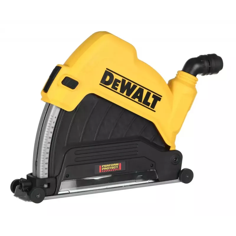 DeWALT DWE46229-XJ protezione per smerigliatrici angolari da 230 mm, aspirazione polvere AirLock