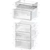Frigorifero combinato Bosch Serie 4 KGN362LAF libera installazione 321 L metallizzato