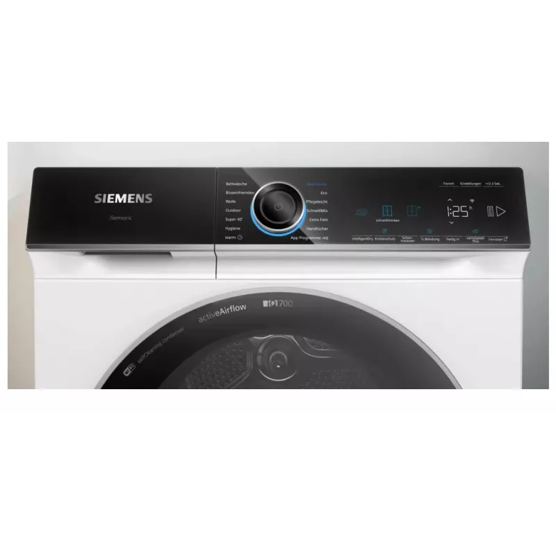 Asciugatrice Siemens WR47B2C40 libera installazione a carica frontale 9 kg bianco