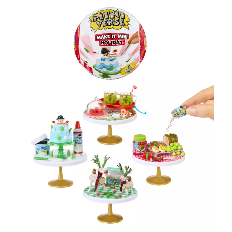 Miniverse Make It Mini Holiday, 8 anni, multicolore, plastica