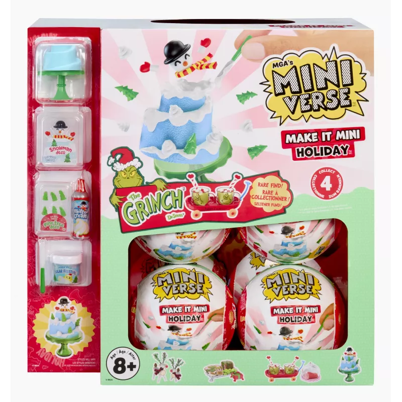 Miniverse Make It Mini Holiday, 8 anni, multicolore, plastica